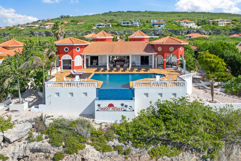 Vakantiehuis huren op curacao met een zwembad